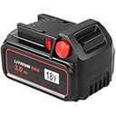 New Replacement Battery Red Lithium 18V 6.0Ah 108wh N1860b 12 Pieces