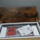 20-29 Gallon Fish Tank Stand, 3-Tier Adjustable Large Aquarium Stand, Metal Reptile Breeder Turtle Terrarium Rack Plant Shelf for Home Office, Load 350lbs, 30.7" L x 13.77" D x 31.51" H, Black