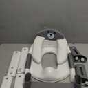 Potty Training Seat ，SKYROKU Potty Training Toilet with Step Stool Ladder, for Kids Boys Girls Toddlers - Comfortable Safe Potty Seat with Anti-Slip Pads Ladder （8838-Grey）