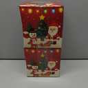 2 x 2025 Kids Box  DIY Christmas Organizer Bucket with Stickers & Mini Toys, Fidget Toy Pack, Multi-Item Fidget Toys, Creative Holiday Craft Kit for Girls Boys, Santa & Snowman Storage Bucket for Kids