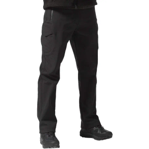 FREE SOLDIER Men's Outdoor Softshell Fleece Lined Cargo Pants Snow Ski Hiking Pants with Belt