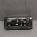 OTONOPI Military Truck Metal Diecast Army Armored for Boys Girls Pull Back Toy Model Car Treatment Transport Vehicle with Lights and Sounds