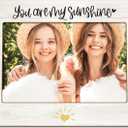 Baby Picture Frames, Birthday Gift for Daughter Son Children, You Are My Sunshine Wooden Photo Frames, Motivational Gifts Uplifting Gifts Picture Photo Frame for Desk Table 4X6 Photos