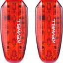 USB-C Rechargeable LED Safety Lights (2 Pack) - Clip on Strobe Running Lights for Runners, Joggers,Walkers,Kids,Dogs,Bike Tail Lights - High Visibility Accessories for Reflective Gear