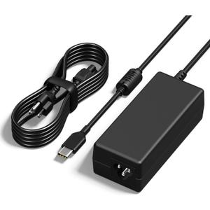 65W 45W USB-C Laptop Charger Type C Computer Fast Charger Power Adapter,Replacement for Lenovo,Dell,Acer,Asus,Google Chromebook Thinkpad Yoga EliteBook XPS Latitude,Samsung,MacBook and More