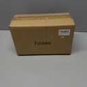 Vase Set with Flower and LED Lights, 3 Jars with Artificial Flowers, Rustic Wood Tray, Farmhouse Table Decor