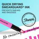 Sharpie Clear View Highlighter Sticks, Chisel Tip, Assorted Fluorescent, 8 Count - School, Home, and Office Use, Teacher Supplies
