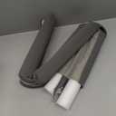 fowong Door Draft Stopper 36 Inch Adjustable Draft Stopper for Bottom of Doors, 30" to 36" Soundproofing Noise Blocker Cover Gap up to 1.5", Grey (Gray)