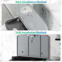 Commercial Paper Towel Dispenser Holder Wall Mount, Multi-fold Trifold C Fold Hand Towel Dispenser, Bathroom Paper Towel Dispenser, Toilet Paper Napkin Holder
