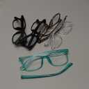 CHEERS DEVICES Reading Glasses for Women Men, Eyeglasses, Blue Light Readers for Men Women, Computer Eye Glasses, Cheaters - 5 Pair (2.5x) (5 Pack Mix Color)