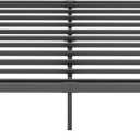 14 Inch High King Size Bed Frame Platform, Metal King Bed Frame No Box Spring Needed, Easy Assembly, Noise Free, Sturdy, Black