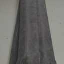 MAGZO Door Draft Stopper, 32 Inch Adjustable Under Door Gap Filler, Fits 26'' - 32'' Bottom Widths, Seals Gaps up to 1.7", Soundproof Sweep Blocks Air, Noise, Light, Dust- Grey (Gray)