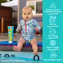 TRISWIM Kids SWIM SUDS Formulated for BABIES and up. NATURAL, TEAR-FREE, 2-in-1 Shampoo and Body Wash | Gently Removes Chlorine & Saltwater | Ensuring a Delightful Post-Swim Routine