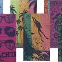 BolBom*S Cotton Beach Towels- Hammam Classic Pool Towel 30 x 60 Inches Oversized Soft Beach Towels for Adults - Luxury Bath Towels - Summer Gifts Accessories - Pack of 6