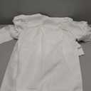 Toulite 3 Pcs Unisex Choir Robes for Kids White Baptism Robes Children for Water Baptism Church Event Pastor Judge Costume