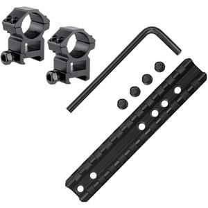 Gotical Marlin Rifle Tactical Pre-Drilled Weaver Picatinny Scope Sight Rail Mount Heavy Duty Attach scopes, Sights, Optics, flashlights, Scope Rings etc