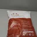 Yotache White Magnetic Screen Door Fit Doors 32 x 78, Screen Size 34" x 79" Upgraded Anti-Tearing Polyester Mesh French Door Screens with Magnets (White & Middle Opening)