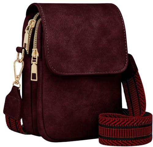 Fashion Small Crossbody Bags for Women Trendy Designer Cell Phone Purses Wallets with Card Holder Anti Theft Travel