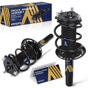 AISIN SAKH-00890 Front Struts Shock Absorbers with Coil Spring Assembly - Compatible with Honda Civic 2016-2021, Insight 2019-2022 - Set of 2