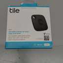 Tile by Life360 - Mate (2022) - 1 Pack Bluetooth Tracker, Key Finder and Item Locator for Keys, Bags and More; Up to 250 ft. Range - Black