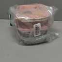 KOREAC_ Oven GLass Cooked Rice Storage Container for Freezer pastel color Set of 3