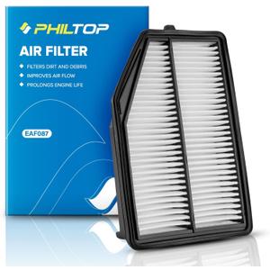 PHILTOP Engine Air Filter CA11945 Replacement for Honda CR-V CRV 2015 2016, L4 2.4L, Rigid Panel