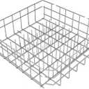 Upgraded W10728159 W10525646 OEM Dishwasher Lower Dishrack for Kitchenaid Dishwasher, W10082825 Dishwasher Lower Rack Fit for Maytag Dishwasher Rack Parts 22" Deep by 20 1/2" Wide 3-Year Service