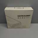 Drydiet 24" x 29" Weighted Heating Pad 7lbs Heated Weighted Lap Blanket Electric Fast Heating Winter Blanket 10 Settings, 2/4/8 Hour Auto Off, for Adults Period Cramps Abdomen Back Leg Pain Relief