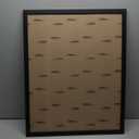 PinPix 30x22 Inch Cork Bulletin Board. This Decorative Framed Pin Board Comes with Desert Pastel Design and a Satin Black Frame. Ideal for Home Office Decor or Message Board (PinPix-1815)