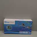 Zecckige Diving Pool Toys for Kids, 2 Pack Water Sports Swim Thru Rings, Summer Outdoor Activities Underwater Training Swimming Dive Toys Pool Games Gifts for Boys Girls Ages 312 (Blue&Pink)