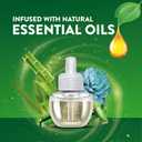 Air Wick Plug in Scented Oil Refill, 5 ct, Blue Agave and Bamboo, Air Freshener, Essential Oils
