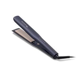 Bio Ionic GoldPro Hair Straightener, Blue, Moisturizing Heat Technology & 24K Gold MX, Hair Straightening Iron for Sleek Styles & Flat Iron Curls, 40% Longer Plates, Adjustable Heat (1.5 Inch)