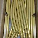 6.5 ft Gold Metal Balloon Arch Stand, Arch Backdrop Stand with Stable Base,Easy-to-Install Wedding, Birthday, Baby Shower & Garden Party Decoration