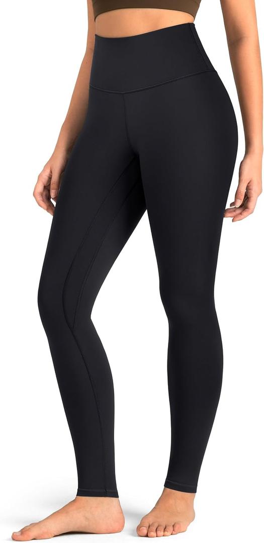 Colorfulkoala Women's Buttery Soft High Waisted Yoga Pants Full-Length Leggings (Black, XL)