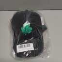 Shamrock Baseball Cap for Men & Women, Lucky Hat, Adjustable Fit, for Irish Clover Accessories, St Patricks Day Hat (Black)