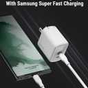 VOLTME USB C Charger 45W, GaN PPS Dual USB C Fast Charger Super Fast Charging 2.0, Foldable Charger Compatible with iPhone 17/16/15/14Series, Galaxy S24/S23/S22 Series, MacBook Air