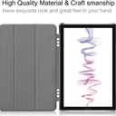 Tablet Cover for Huawei Mediapad M6 10.8 2019 SCM-W09 SCM-AL00, Folio Stand Lightweight Leather Case for Huawei Matepad 10.8 2020 SCMR-W09 SCMR-AL09 (KST-Purple)