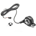 Electric Bicycle Thumb Throttle WUXING, FT-21X Finger Throttle, 12-72V Universal,Speed Control for Ebike Pocket Razor Scooter Accessories Part,