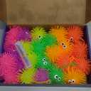 24 PCS Light Up Balls Party Favors for Kids 4-8 8-12 Prefilled Easter Eggs Classroom Goodie Bags Stuffers Prizes LED Puffer Balls Pinata Fillers Bulk Toys Boys Easter Birthday Return Gifts