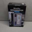 NineSky Dehumidifiers for Home, 1000 Sq.Ft Dehumidifier with 95oz Water Tank, Quiet Dehumidifier for Basement Bathroom Bedroom with 7-Color Ambient Light & Auto Shut Off, (Grey)