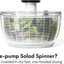 OXO Good Grips Salad Spinner | Lettuce Spinner | Fruit Washer | Fruit Washing Bowl with Strainer | Vegetable Cleaner | Salad Cleaner | Lettuce Washer | 6.22 Quart Capacity