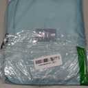 Lcsmaokin Large Capacity Toiletry Bag Travel Bag with Hanging Hook for Men and Women Waterproof Travel Cosmetic Bag Bathroom Storage Bag for Brushes Set, Full-Sized Shampoo,Accessories(Baby Blue) 8,5x9,5"