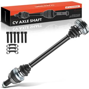 A-Premium CV Axle Shaft Assembly Compatible with BMW E83 Series X3, 2004 2005 2006 2007 2008 2009 2010, 2.5L 3.0L, Rear Left Driver Side
