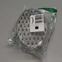 Stainless Steel Cheese Grater with Airtight Storage Container - Box Grater for Kitchen, Shredder for Parmesan, Cheddar, Vegetables, Chocolate, Nutmeg - Includes Lemon for Citrus, Ginger, Butter (1-Black)