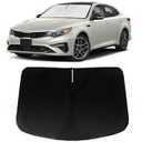 PAIMOHO Windshield Sun Shade for KIA Optima 2016-2020, Car Front Window Sunshade with 240T Sun Visor Protector Blocks UV Rays Heat Sun Shield Accessories