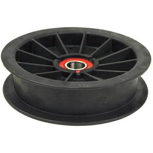 Flat Idler Pulley 5-7/8" Diameter Replacements for Hustler Fastrak Mower, Part Number 784504, Replaces for Hustler 784504 Exmark 109-0977 Toro 109-0977, Fits Fastrak and Mini Fastrak