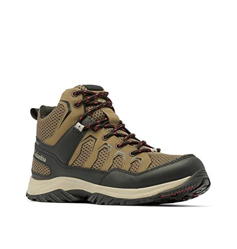 Columbia Men's Granite Trail Mid Waterproof, Mud/Black, 10.5