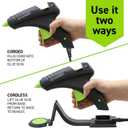 Surebonder Cordless Hot Glue Gun, High Temperature, Full Size, 60W, 50% More Power - Sturdily Bonds Metal, Wood, Ceramics, Leather & Other Strong Materials (Specialty Series CL-800F)