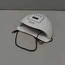 JODSONE U V LED Nail Lamp, Nail Dryer for Gel Polish, Led Light with Automatic Sensor & 4 Timers (Milky White)