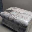 Boho Washable Area Rug 5x7, Spill-Proof Surface, Non-Slip Backin,Low Pile Faux Wool Large Printed Rugs for Living Room,Bedroom, Dining Room, Kitchen Floor, Small Office(Cyan, 5x7)